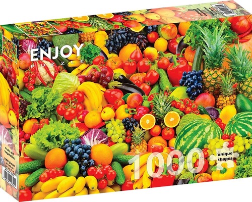 Puzzle Ovocie a zelenina