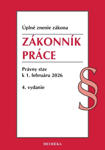 Zákonník práce 2/2026, 4. vydanie