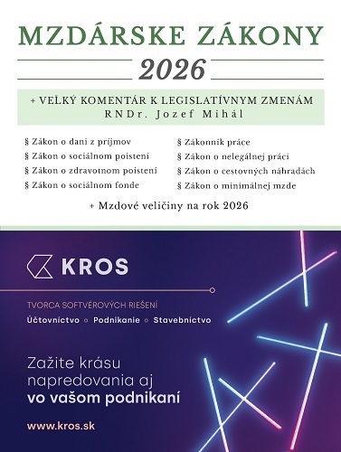 Mzdárske zákony 2026