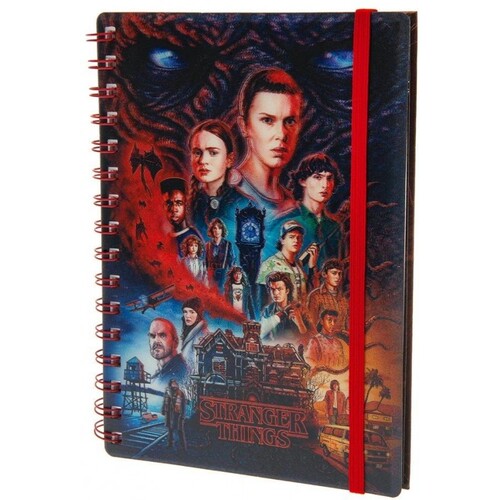 Blok 3D krúžkový Stranger Things 4, A5