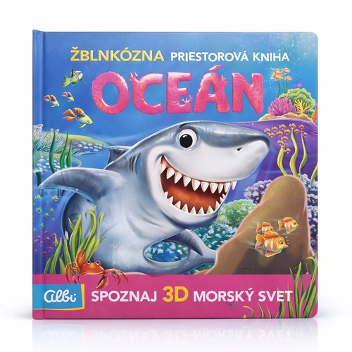 Žblnkózna priestorová kniha OCEÁN