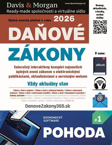 Daňové zákony 2026 - XXL ProFi
