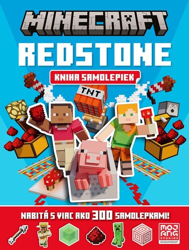 Minecraft - Redstone - Kniha samolepiek
