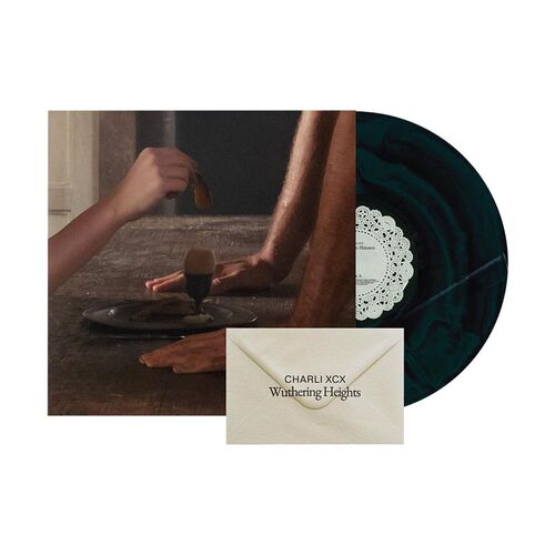 Charli XCX - Wuthering Heights (Black & Dark Green Marble) LP