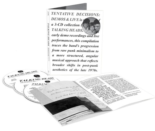 Talking Heads - Tentative Decisions: Demos & Live 3CD