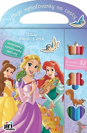Moje vymaľovanky na cesty - Princezné