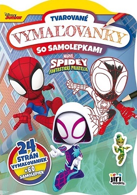 Tvarované vymaľovanky - Spidey