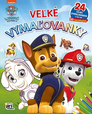 Veľké vymaľovanky - Labková patrola