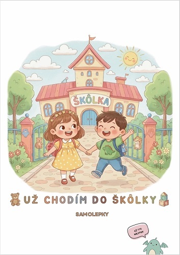 Už chodím do škôlky - Samolepky