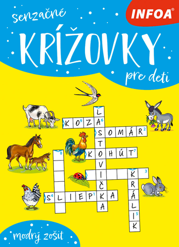 Senzačné krížovky pre deti - Modrý zošit