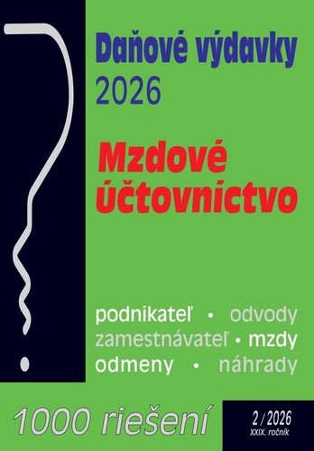 Daňové výdavky - 1000 riešení 2/2026