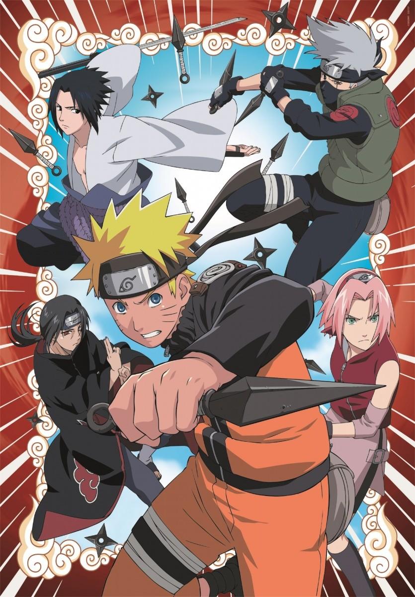 Puzzle Naruto 1000 compact Clementoni