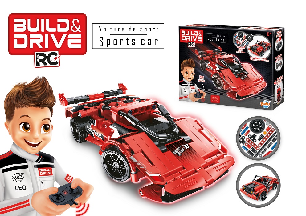 Zostroj si auto na ovládanie Športové vozidlá 2v1