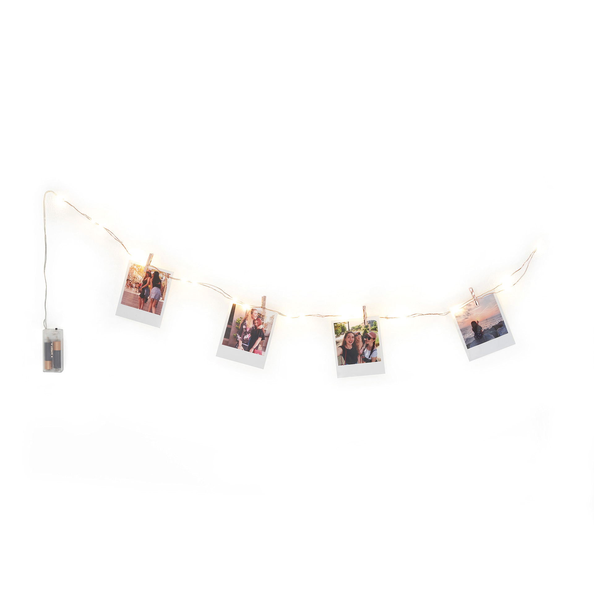 Legami Svietidlá z medeného drôtu s klipmi na fotografie