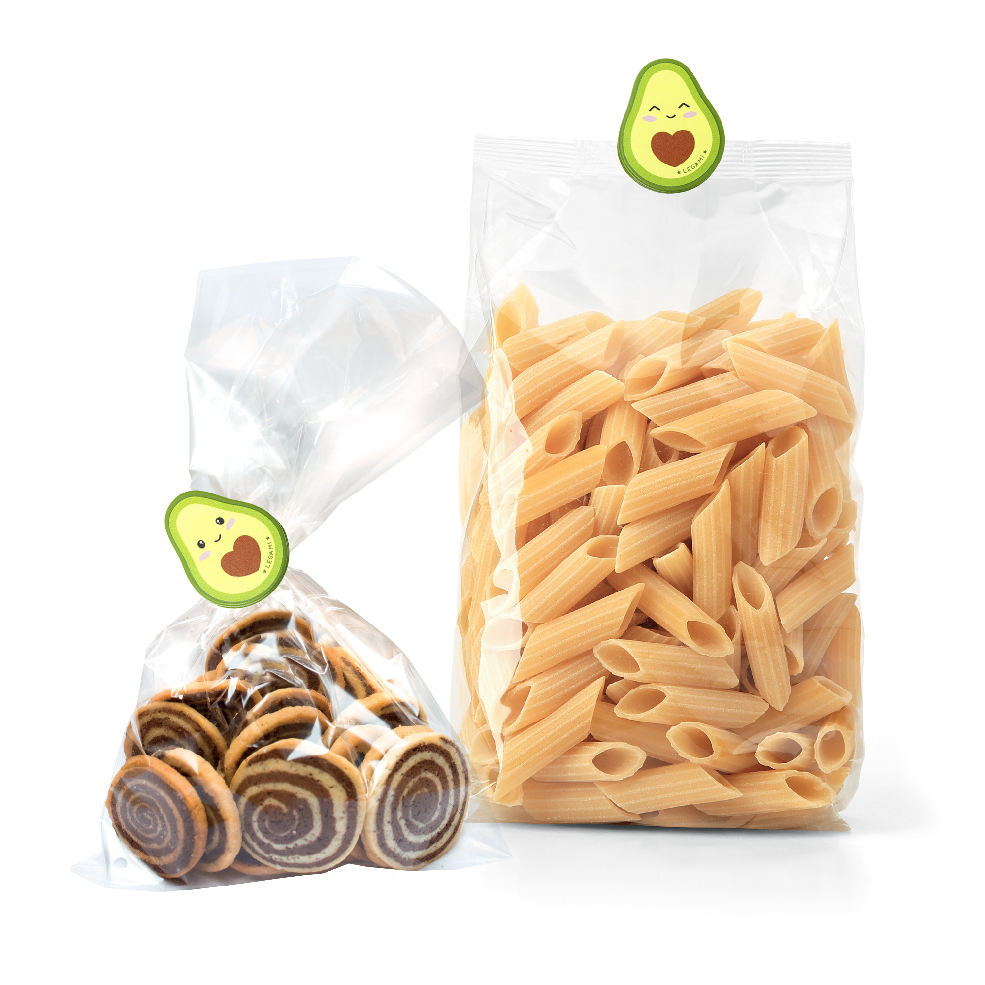 Legami Sada klipov na vrecká Avocado 4 ks