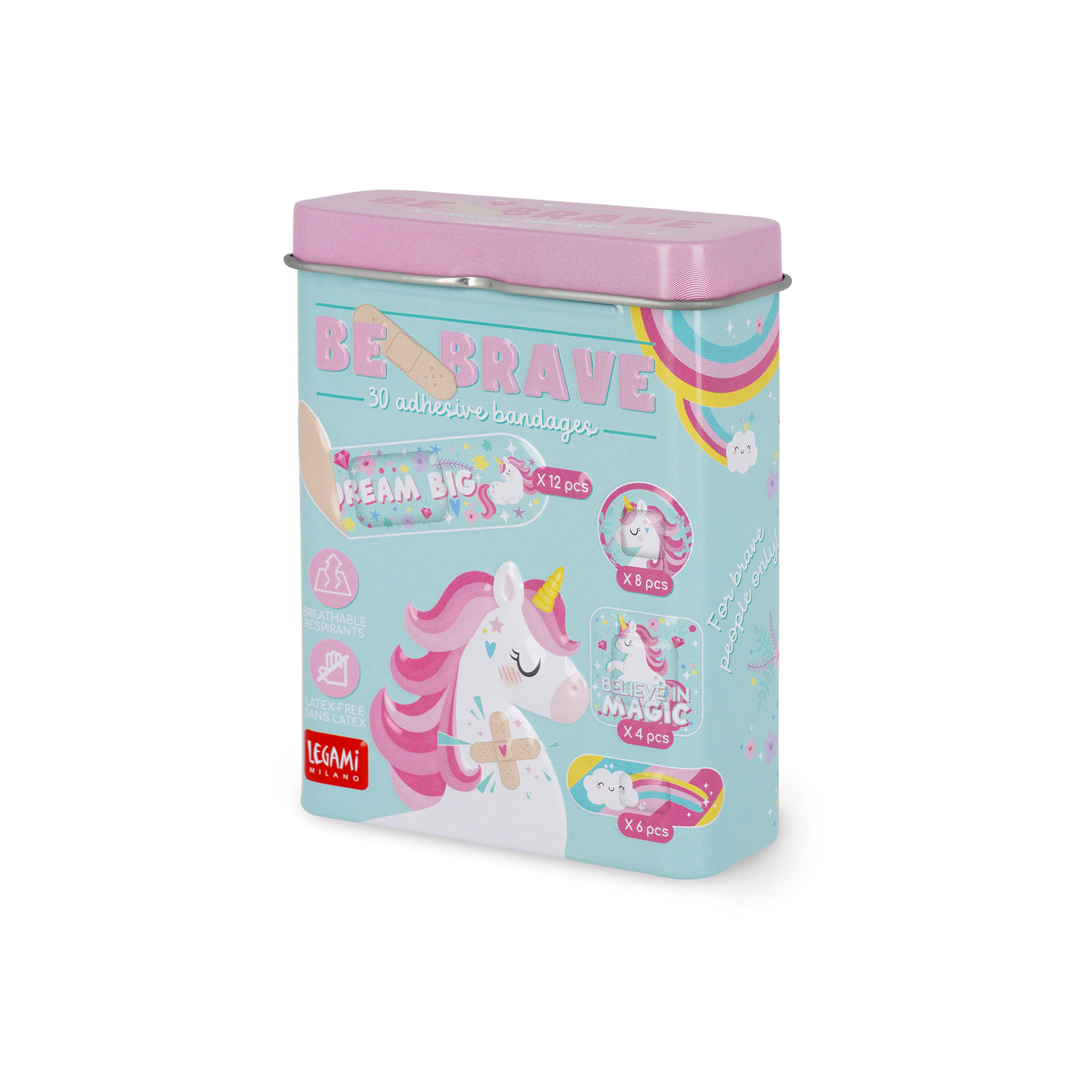 Legami Sada detských náplastí Unicorn 30 ks