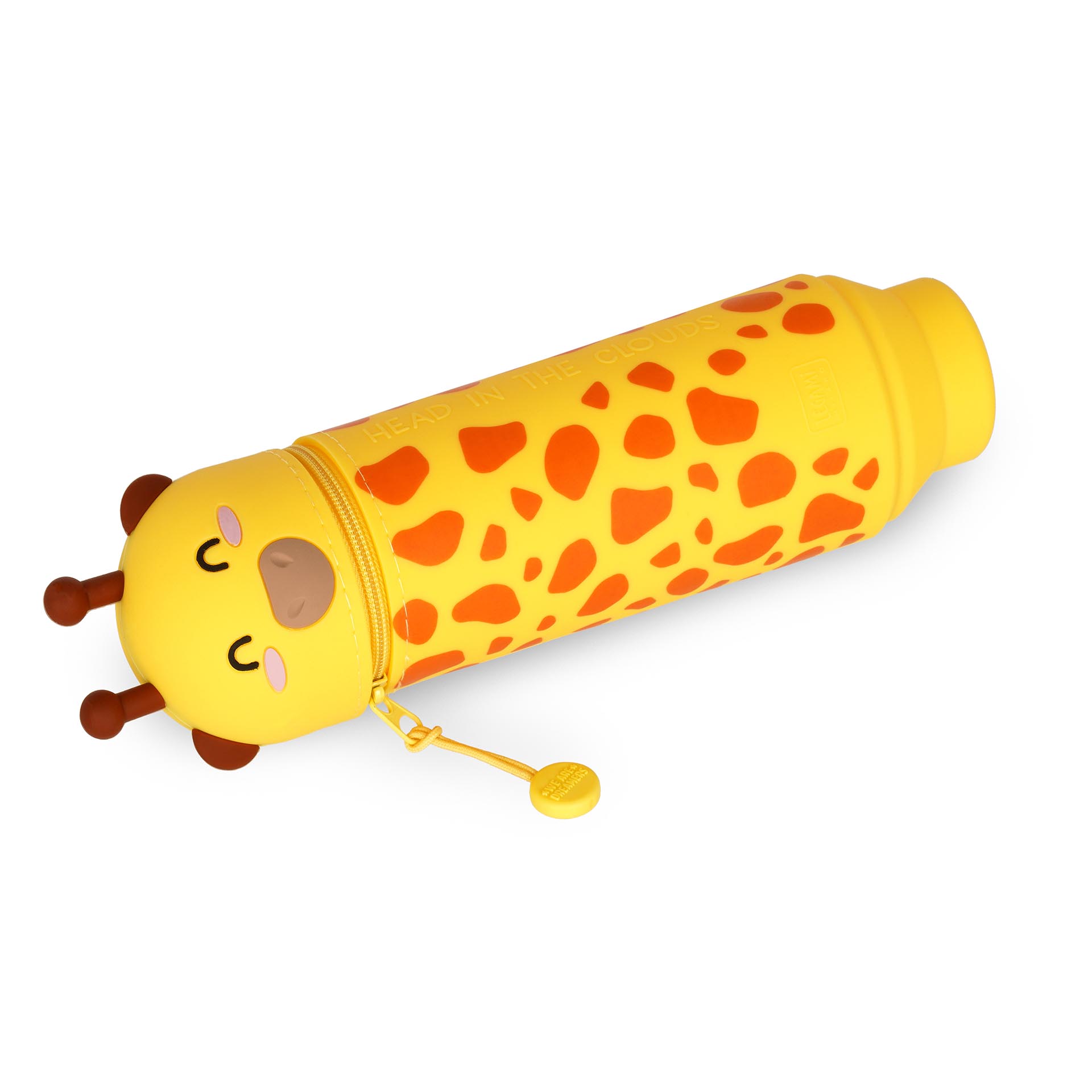 Legami Mäkké silikónové púzdro 2v1 Kawaii Giraffe