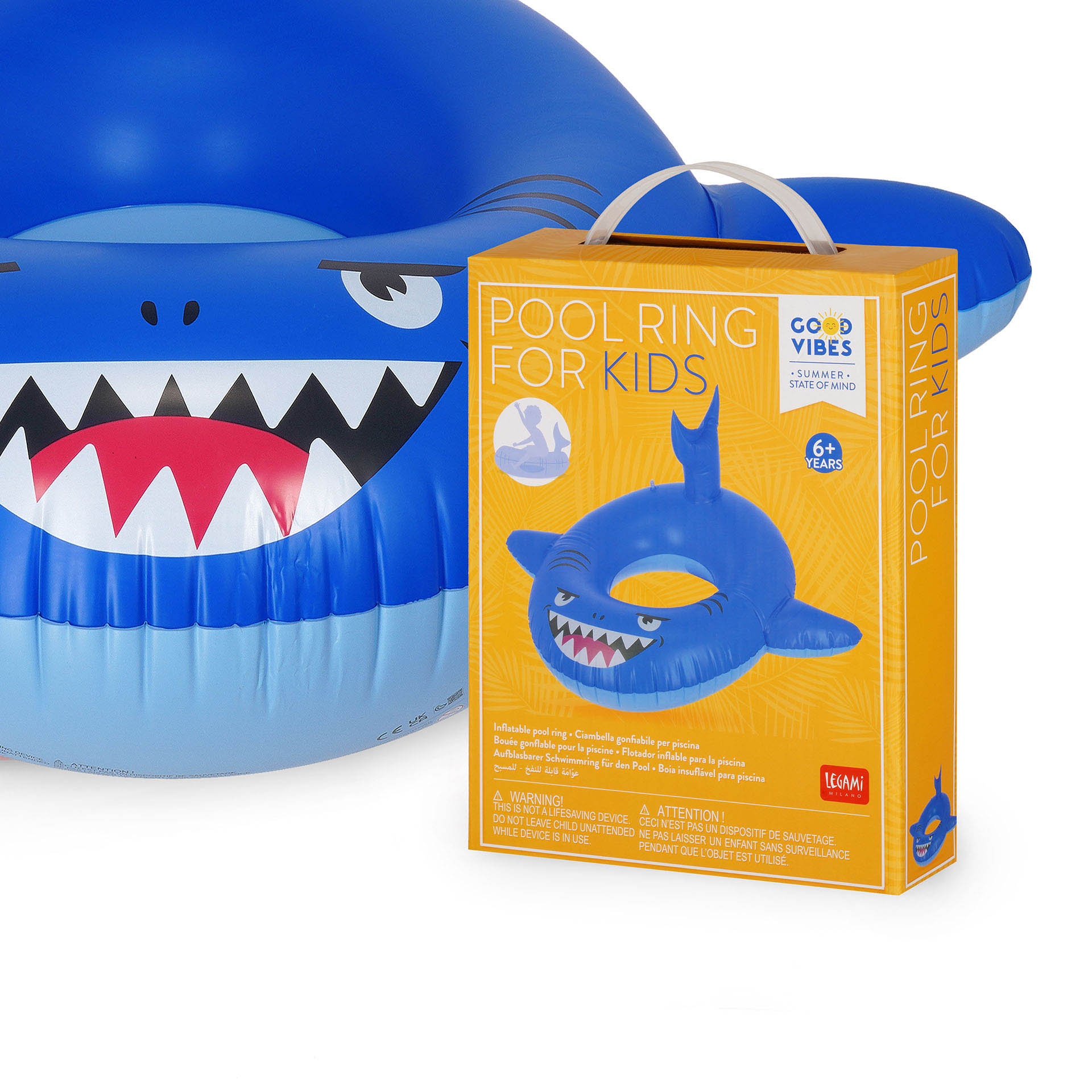 Legami Nafukovacie koleso do bazéna Shark