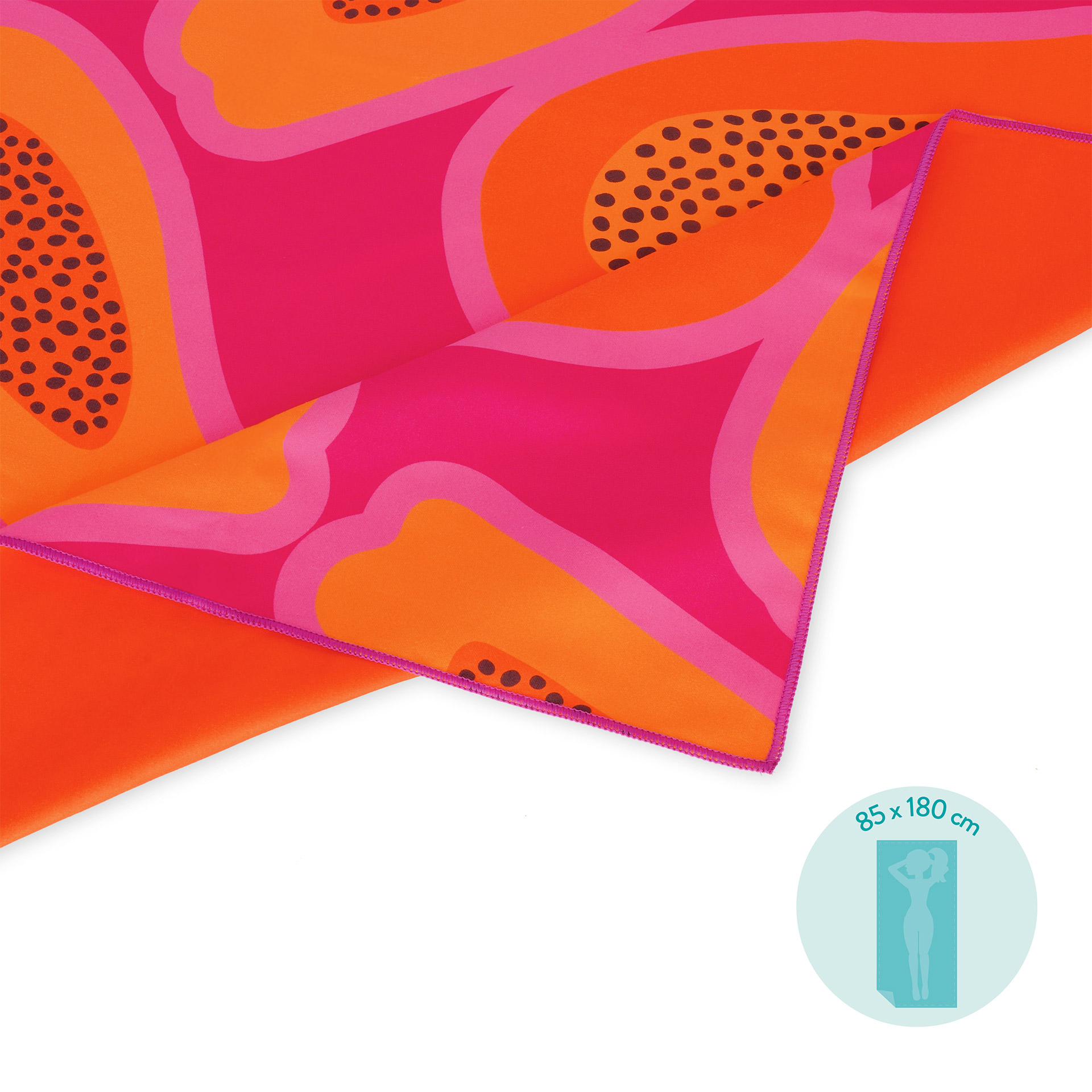 Legami Plážový uterák Papaya