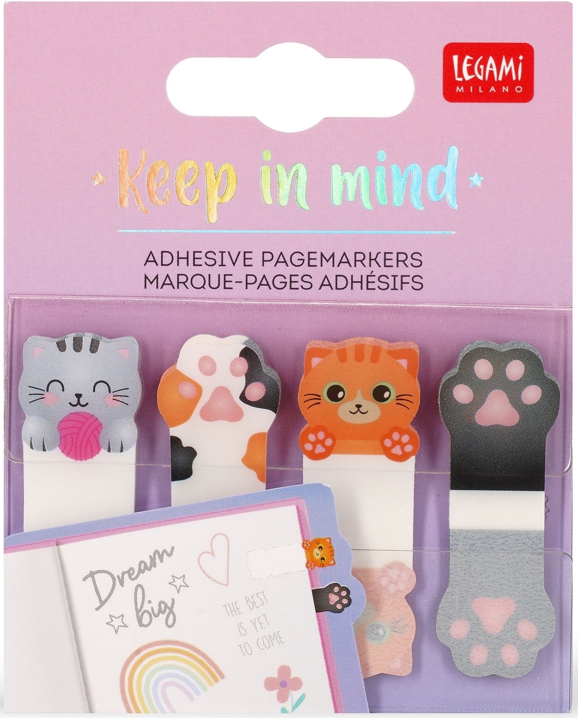 Legami Samolepiace štítky Keep in Mind Kitty EXTRAORDINARY STATIONERY