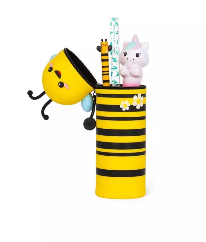 Legami Mäkké silikónové púzdro 2v1 Kawaii Bee