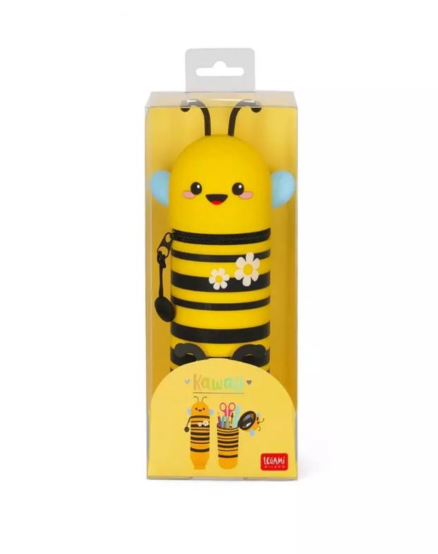 Legami Mäkké silikónové púzdro 2v1 Kawaii Bee