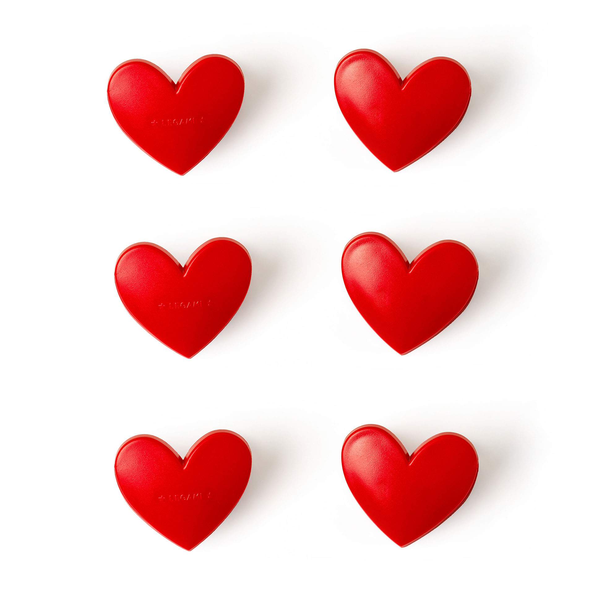 Legami Sada klipov na vrecká Heart 6 ks