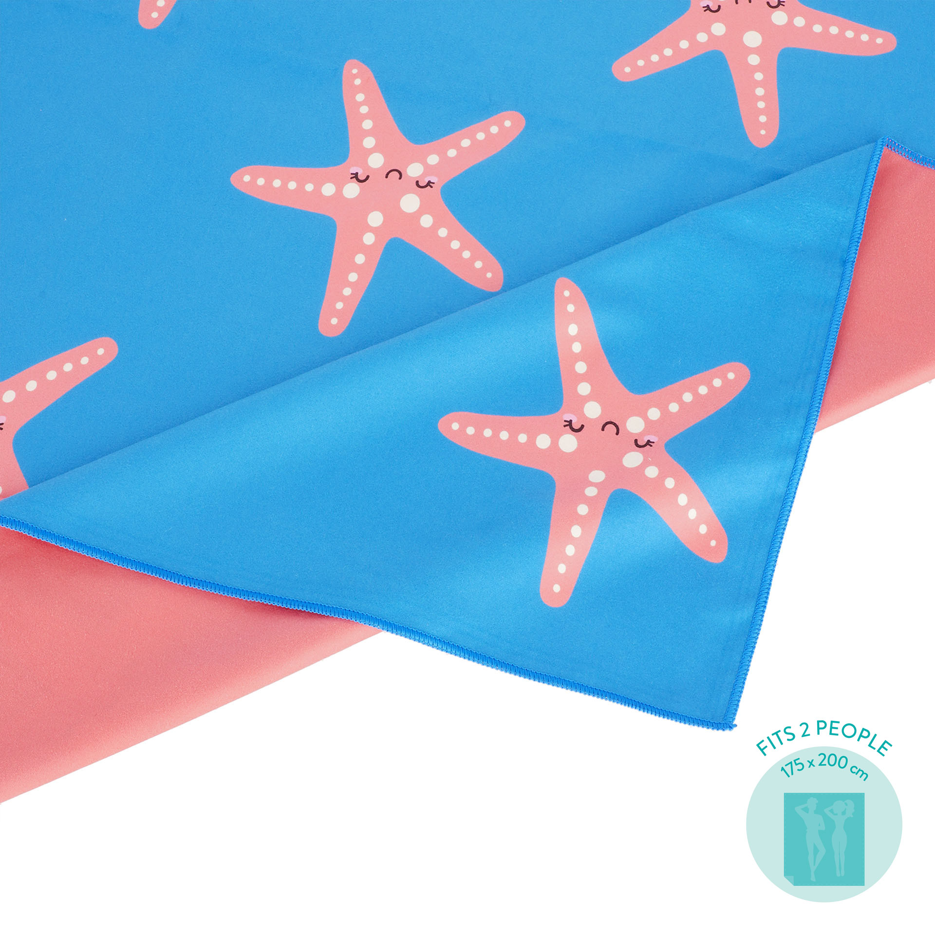 Legami Plážový uterák maxi Starfish