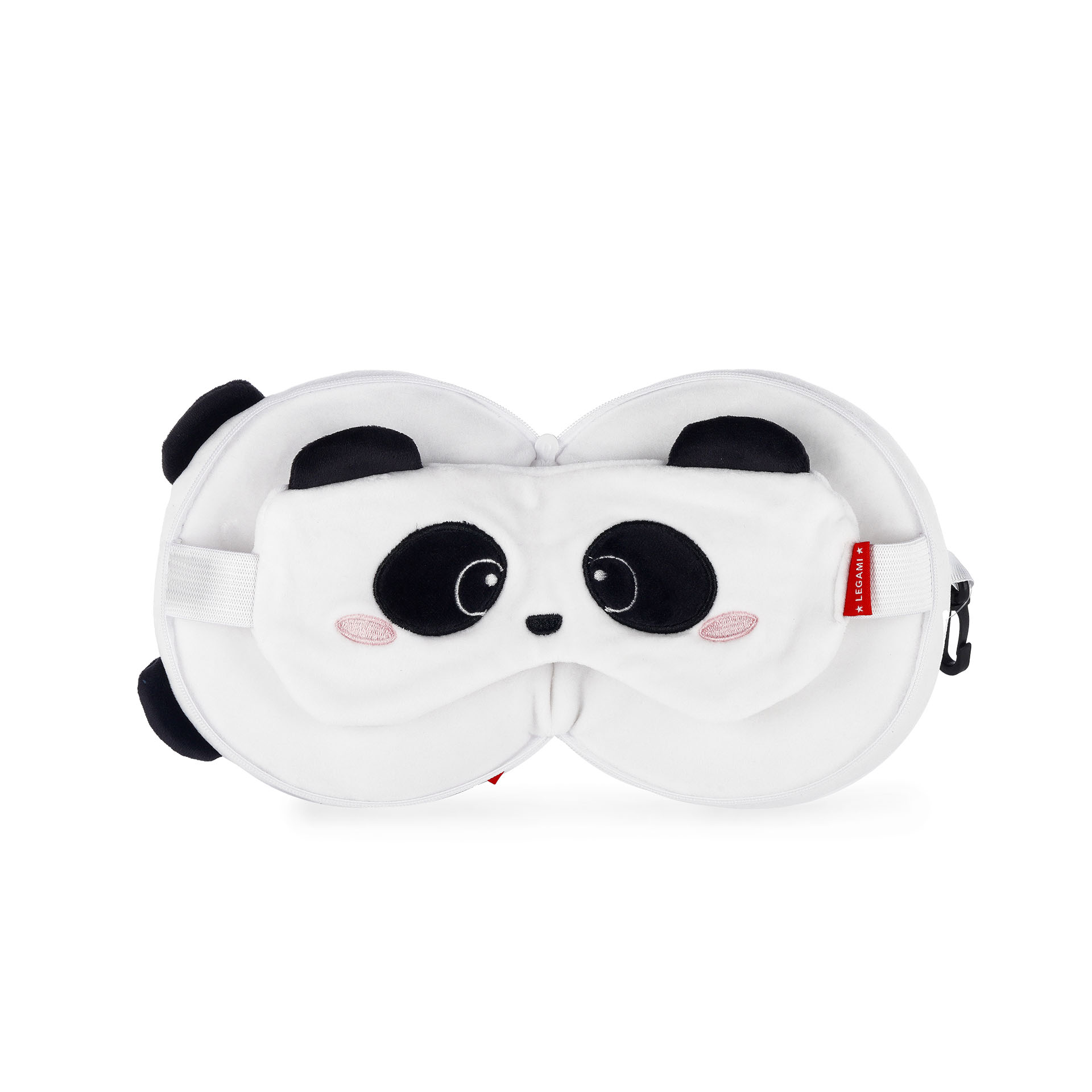 Legami Cestovný vankúšik s maskou na oči Panda