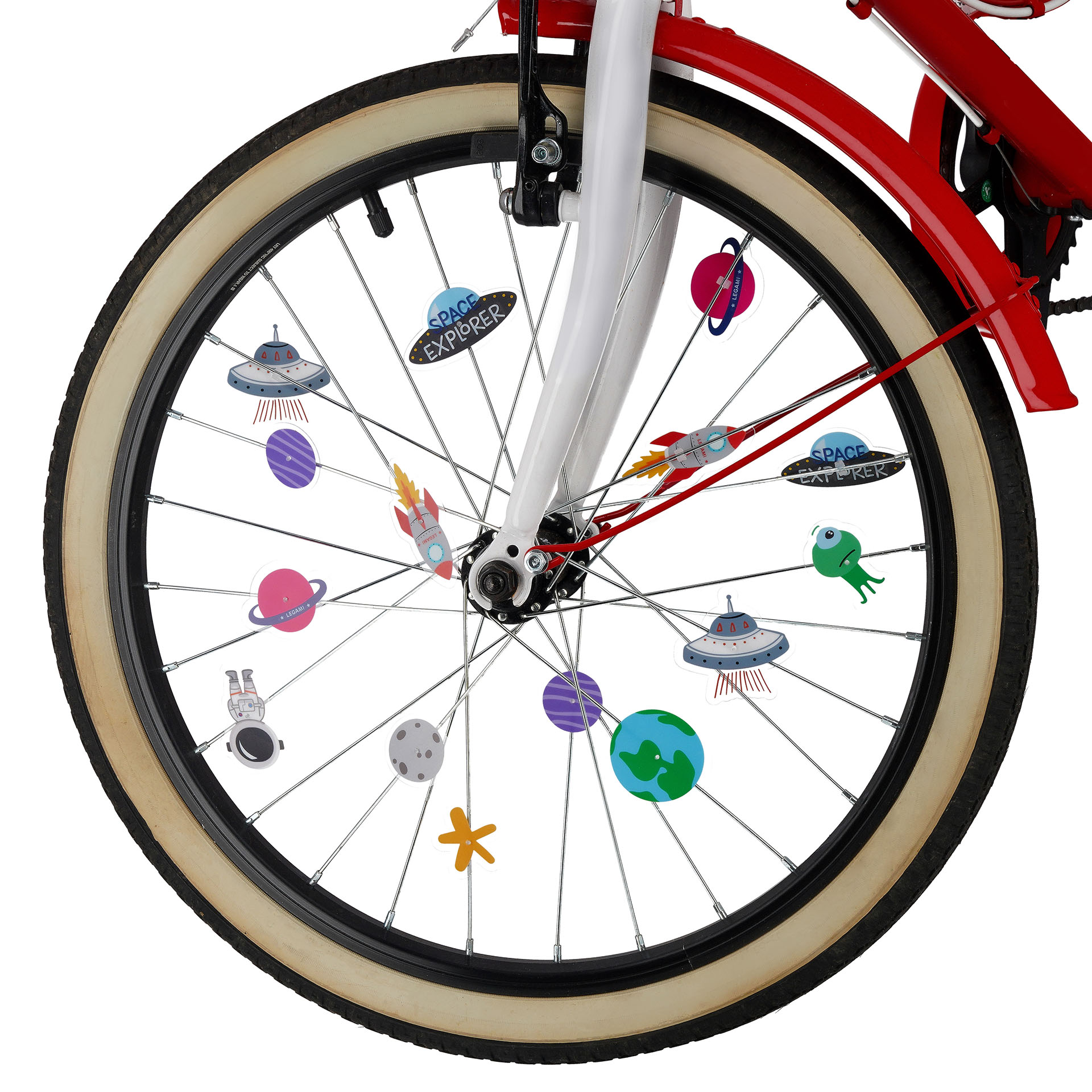 Legami Dekorácie na bicykel Space sada 30 ks
