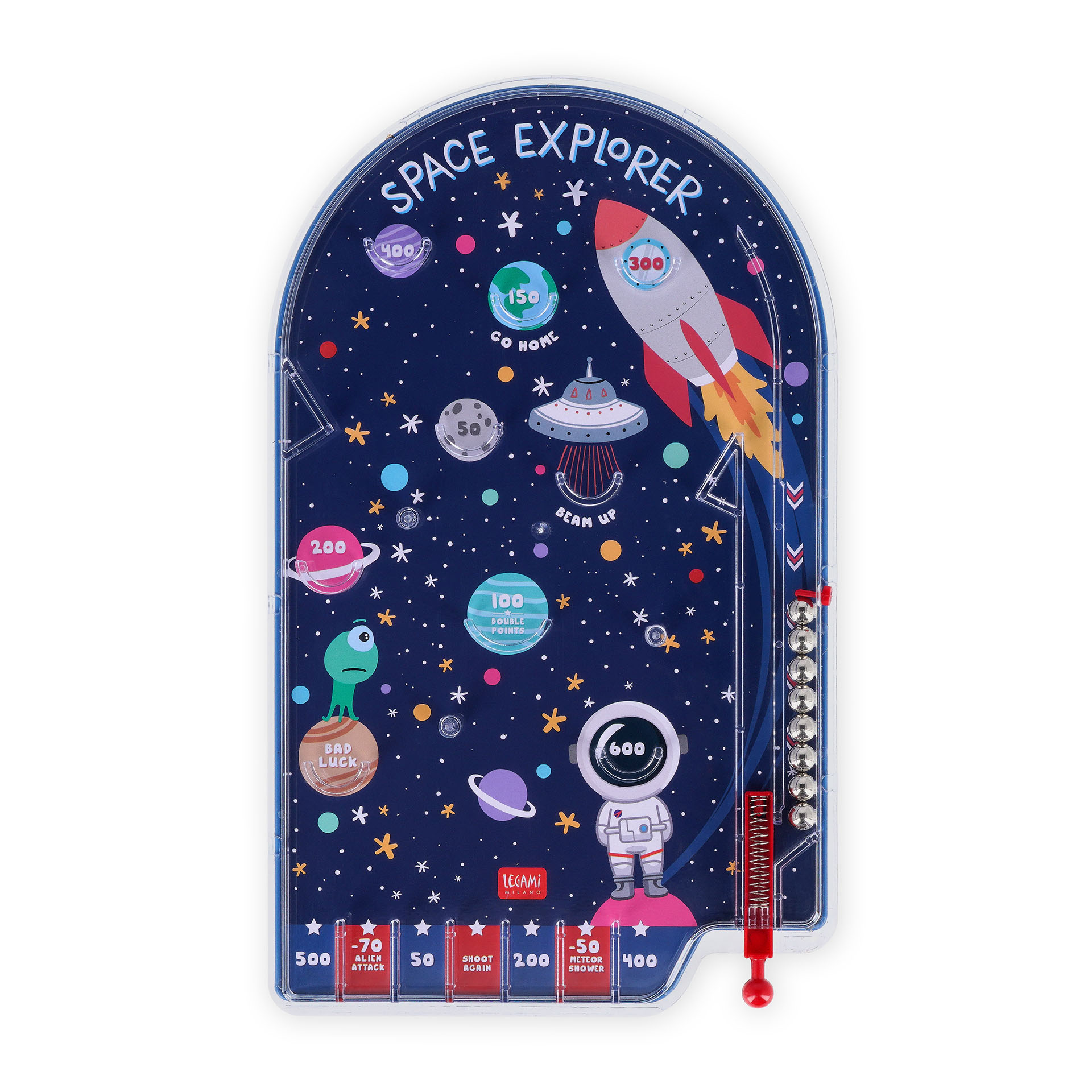Legami Mini prenosný Pinball Space