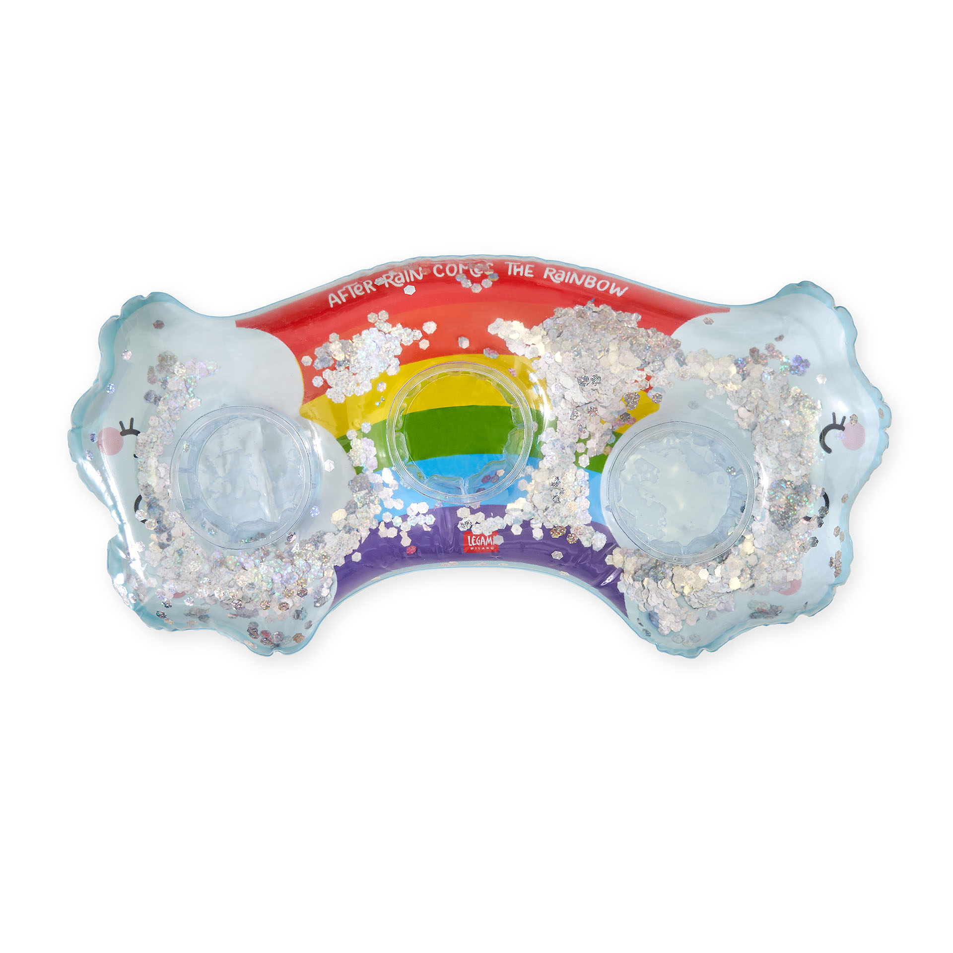 Legami Nafukovací držiak na nápoje Rainbow