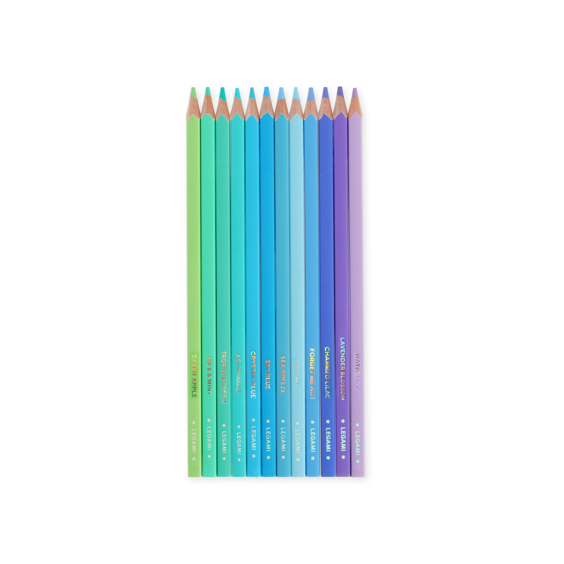 Legami Sada farbičiek Live Colourfully tyrkysová 12 ks