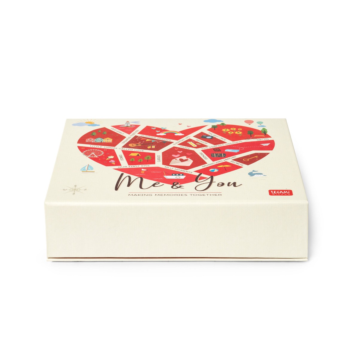 Legami Spomienkový box Every Moment Counts Heart