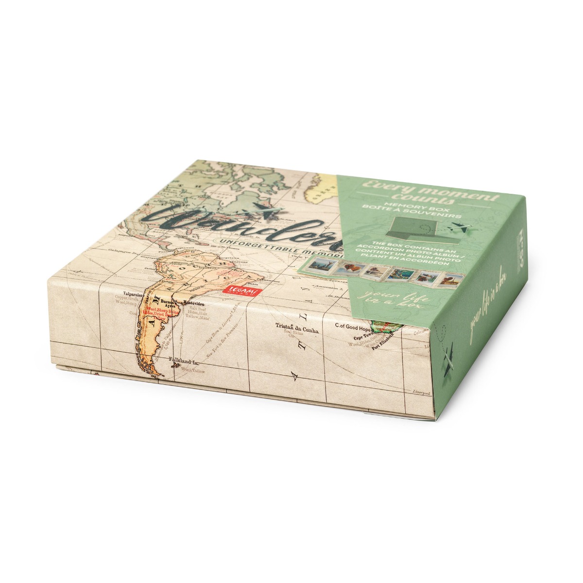 Legami Spomienkový box Every Moment Count Travel