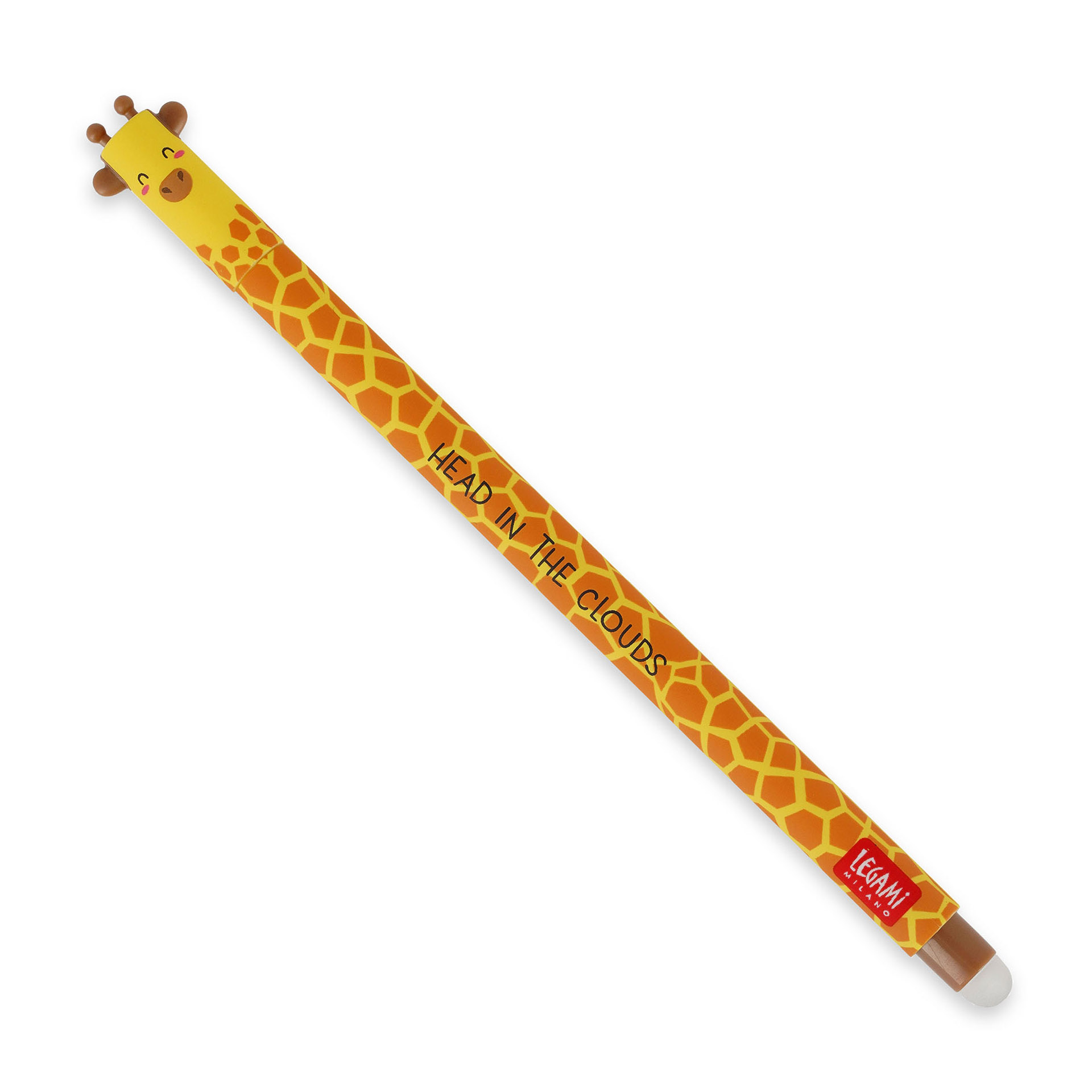 Legami Gumovacie pero Giraffe čierne
