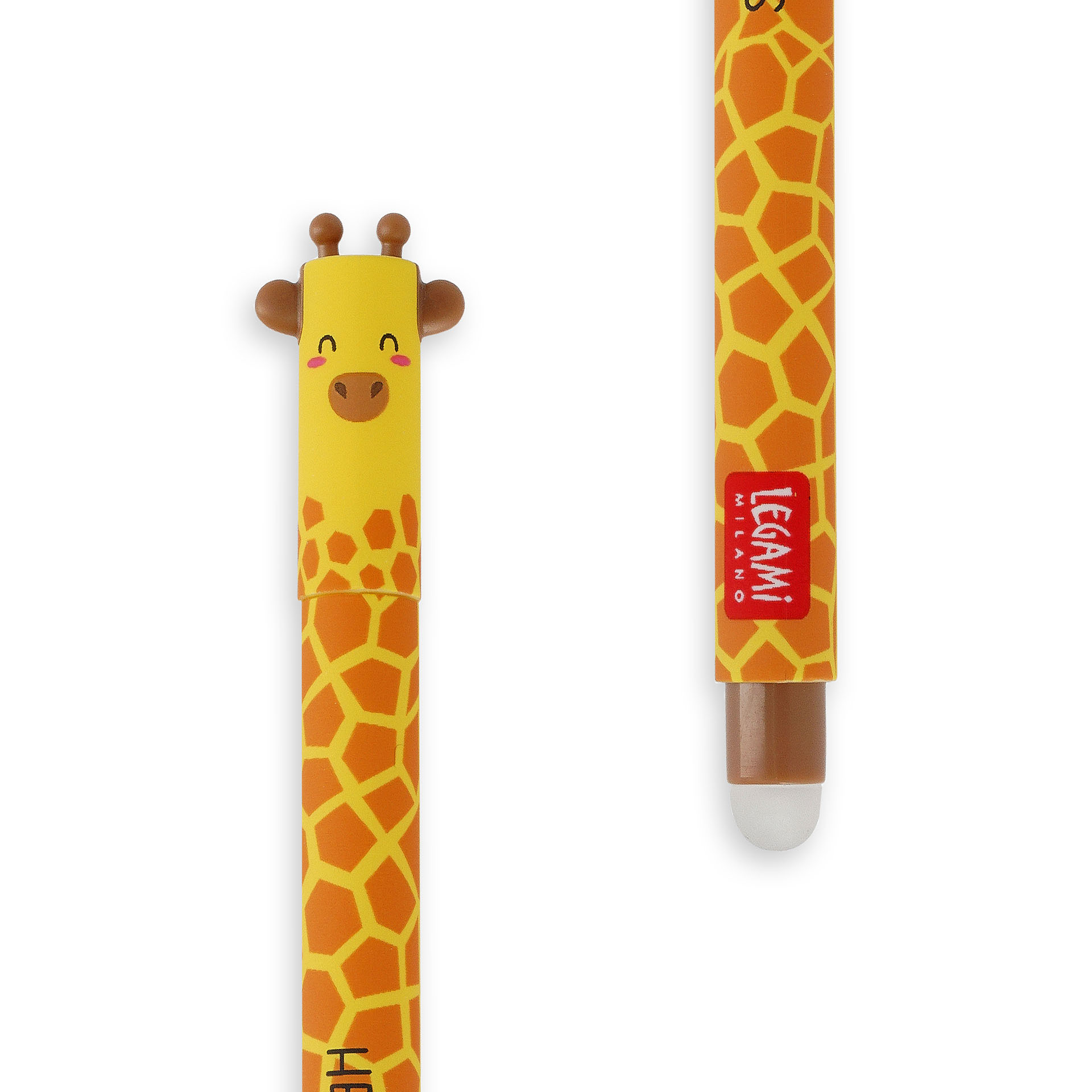 Legami Gumovacie pero Giraffe čierne