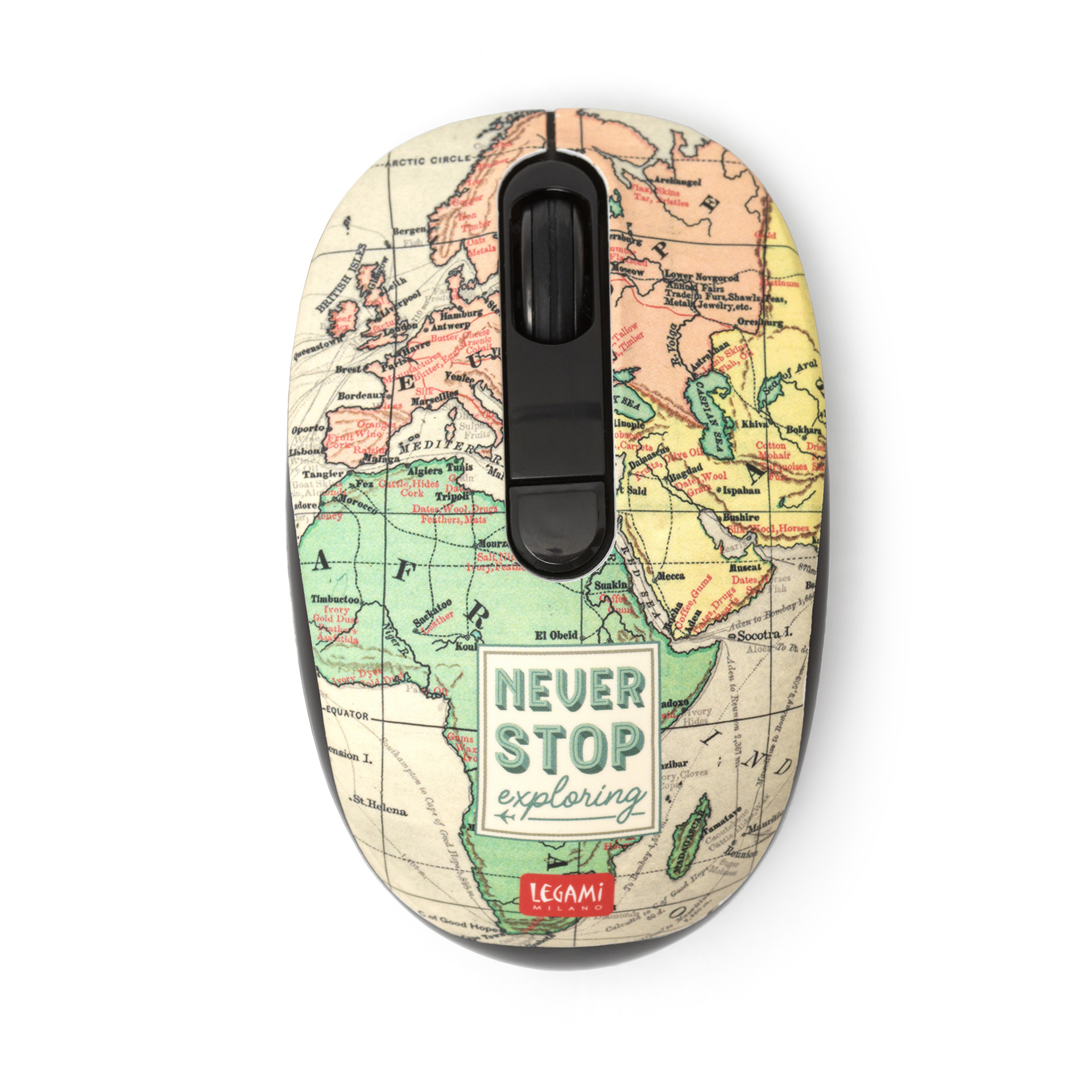 Legami Bezdrôtová myš Travel s USB prijímačom