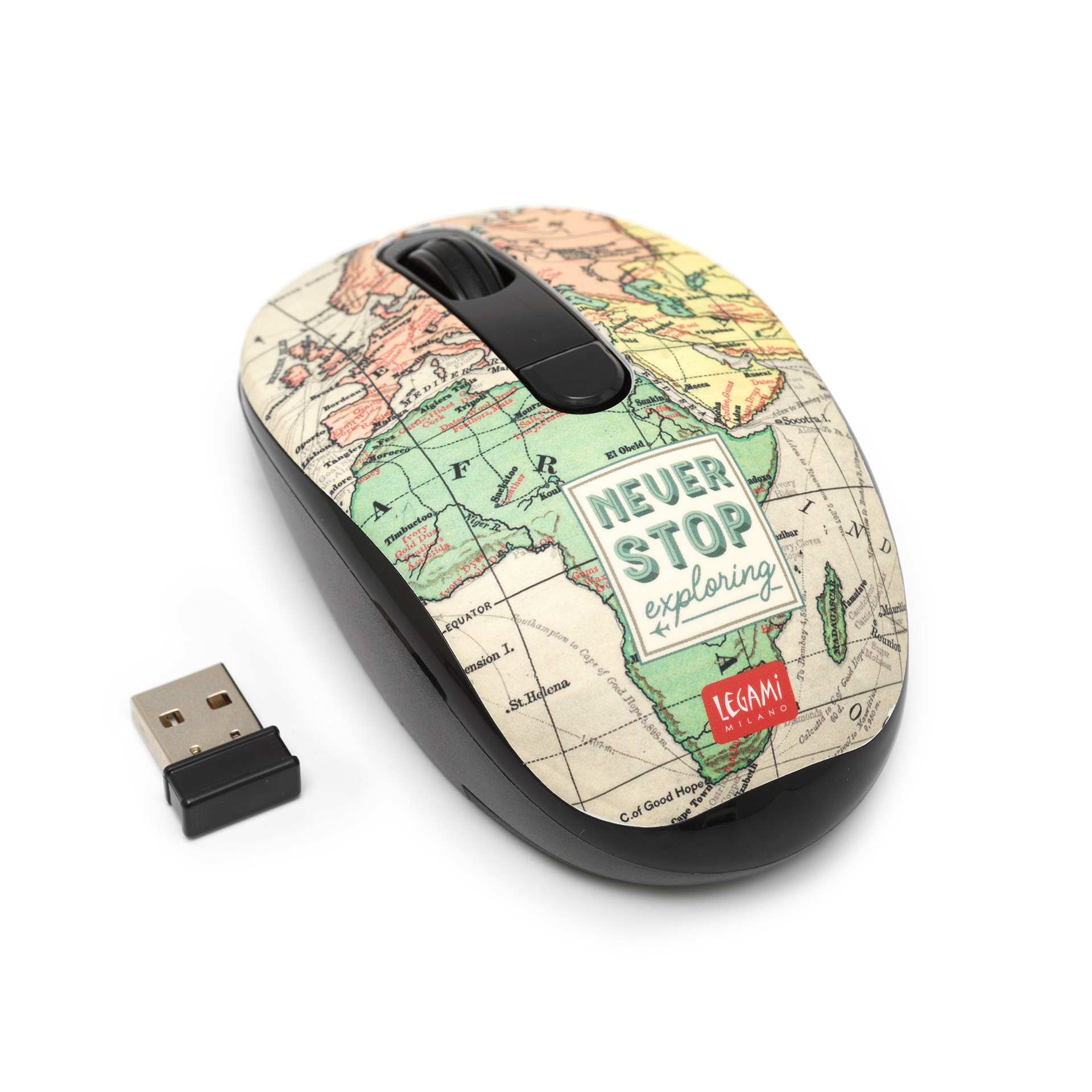 Legami Bezdrôtová myš Travel s USB prijímačom