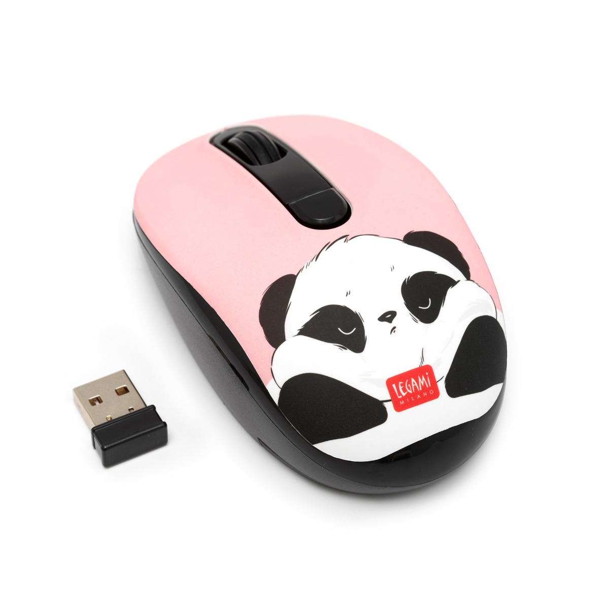 Legami Bezdrôtová myš Panda s USB prijímačom