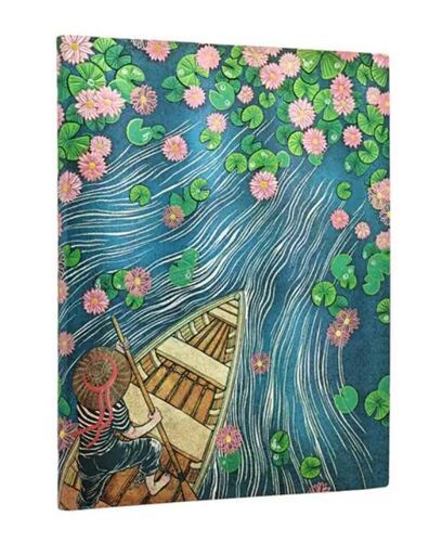 Paperblanks Lotus River Midi Unlined zápisník