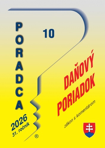 Poradca 10/2026 - Daňový poriadok s komentárom