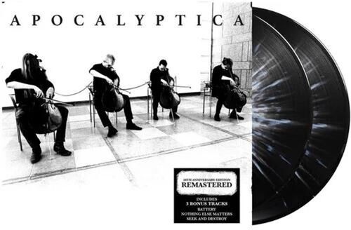 Apocalyptica - Plays Metallica: 30th Anniversary Edition (Remastered) (Black & White Splatter) 2LP