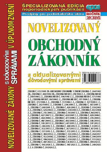 Novelizovaný Obchodný zákonník 8/2026