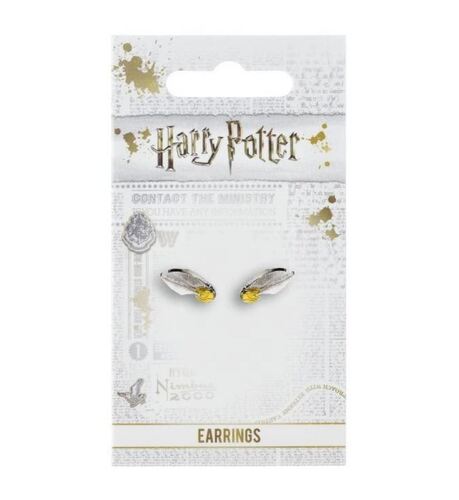 Harry Potter náušnice (napichovačky) - zlatá strela