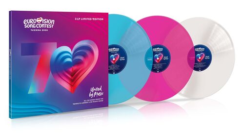 Various - Eurovision Song Contest Vienna 2026 (Limited Colored Edition) 3LP
