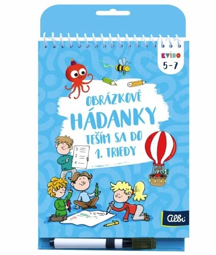 Kvído - Obrázkové hádanky 2 - Těším se do 1. třídy SK