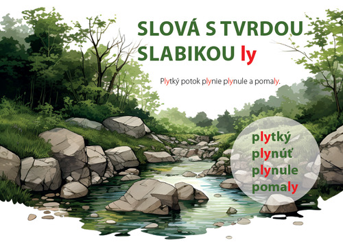 Slová s tvrdou slabikou LY