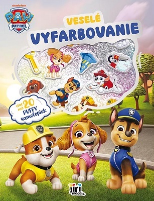 Veselé vyfarbovanie so super samolepkami - Labková patrola