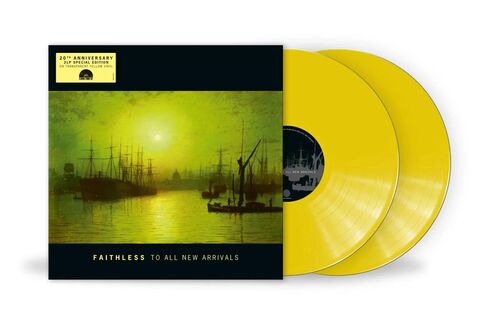 Faithless - To All New Arrivals: 20th Anniversary (Transparent Yellow) 2LP